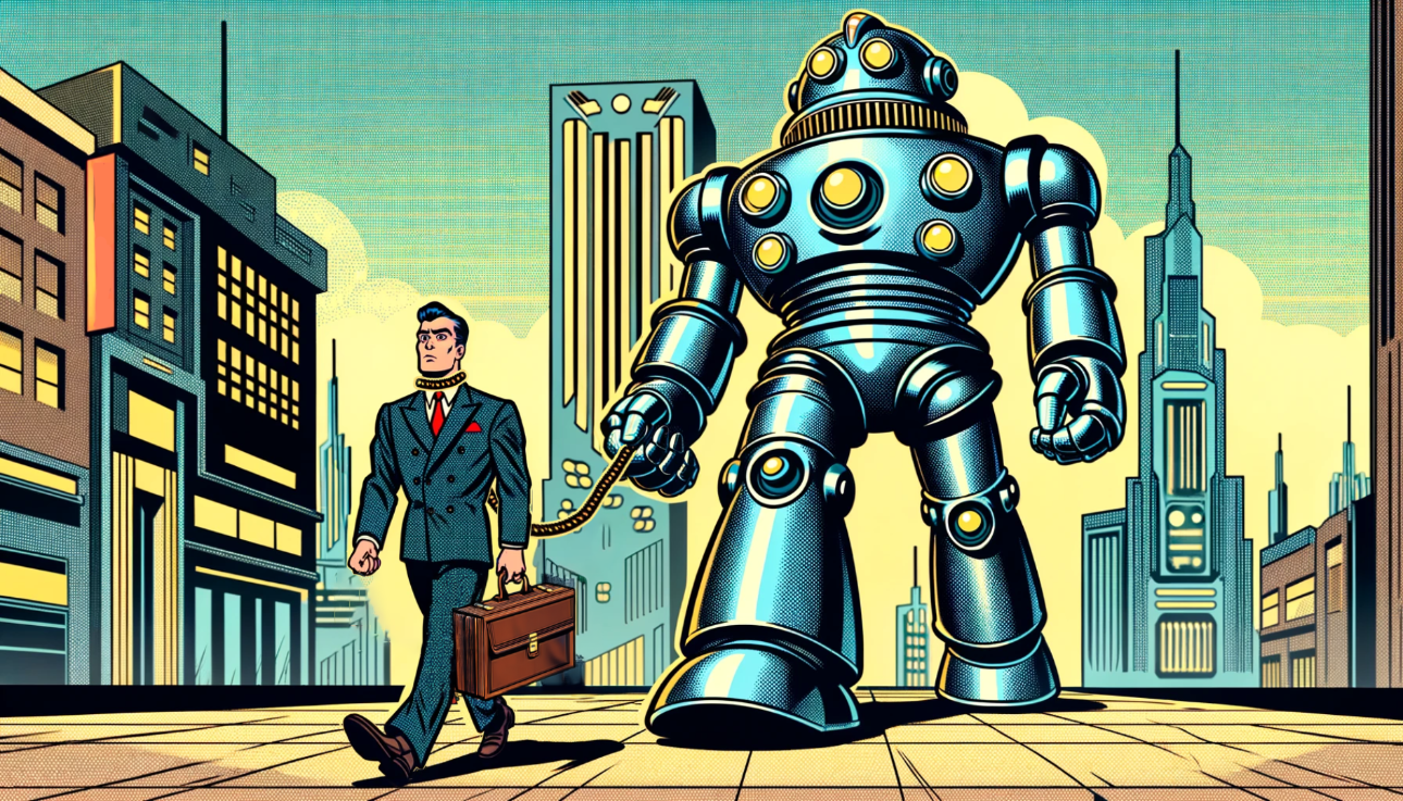 2024-05-29 23_09_09-robot with human pet.psd @ 68.3% (Layer 3, RGB_8#)